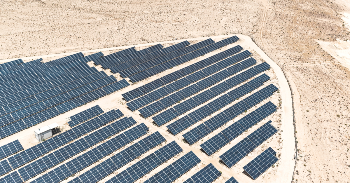 solar power desert